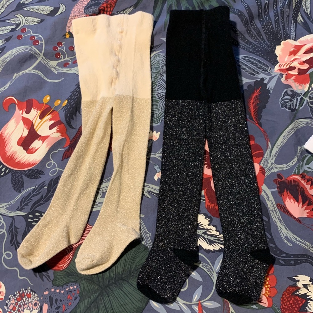 Gymboree tights sparkly